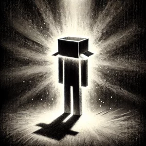 Der Neid auf den Pappaufsteller