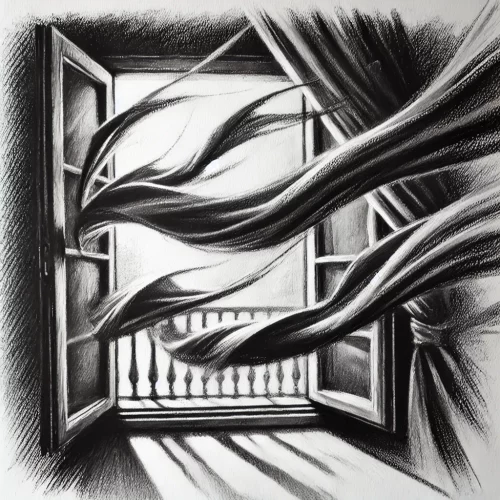 Ein Fenster zur Nacht